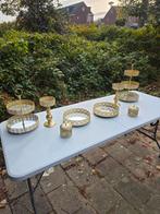 Sweettable decoratie goud 10-delig, Hobby en Vrije tijd, Ophalen, Nieuw, Versiering, Geboorte of Huwelijk