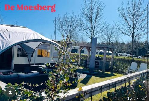 Prachtige vaste caravan te koop op schitterende camping, Caravans en Kamperen, Caravans, Particulier, tot en met 5, Rondzit, Tabbert
