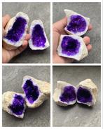 Paarse Kwarts Geode, Ophalen of Verzenden, Mineraal