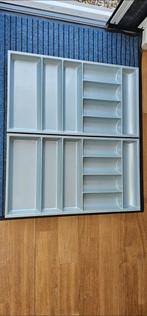 2x Bestekbakken Kunststof - Lade Organizers, Ophalen, Gebruikt, Kunststof, Los bestek