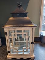 Grote decoratieve lantaarn, Ophalen, Hout