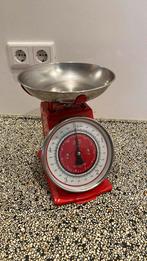 Emaille keuken weegschaal, Ophalen of Verzenden, Zo goed als nieuw, Keukenweegschaal, Minder dan 10 kg