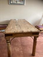Antieke tafel, Huis en Inrichting, Tafels | Eettafels, Ophalen, Gebruikt, Rechthoekig, 50 tot 100 cm