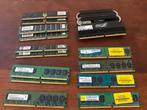 Diverse soorten DDR en DDR2 modules, Computers en Software, RAM geheugen, Ophalen of Verzenden, Gebruikt, Desktop
