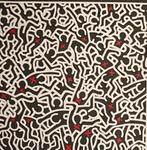 Keith Haring : litho op groot formaat, Ophalen of Verzenden