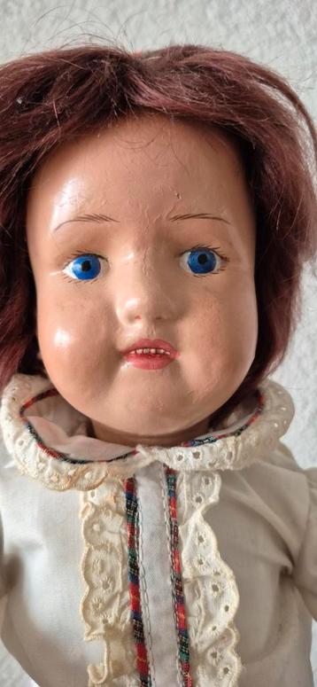 Antieke Schoenhut Pop 39cm beschikbaar voor biedingen