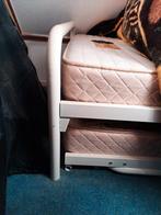 Onderschuifbed - logeerbed 90x200cm, Huis en Inrichting, 90 cm, Eenpersoons, Wit, Ophalen of Verzenden