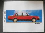 Volvo 240 1991 Brochure, Boeken, Auto's | Folders en Tijdschriften, Volvo, Verzenden