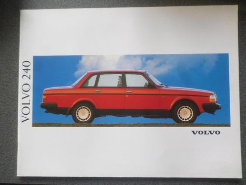 Volvo 240 1991 Brochure, Boeken, Auto's | Folders en Tijdschriften, Volvo, Verzenden