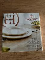 Emile Henry Dessertborden Set van 2 - Nieuw!, Huis en Inrichting, Keuken | Servies, Keramiek, Nieuw, Ophalen of Verzenden, Bord(en)