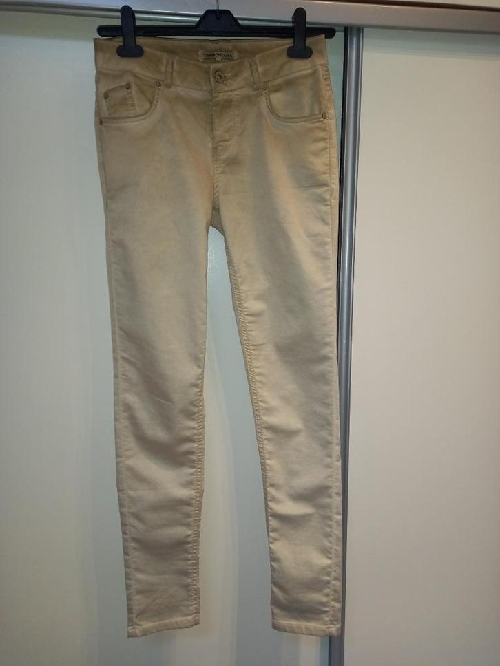 Broek, Tramontana, beige, mt 36, Kleding | Dames, Broeken en Pantalons, Nieuw, Maat 36 (S), Beige, Lang, Ophalen of Verzenden