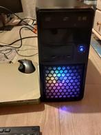 Mini RGB Game PC, Xeon, 16GB, SSD, HDD, GTX 750 Ti, Computers en Software, 2 tot 3 Ghz, Zelf gebouwde pc, Refurbished, Intel Xeon