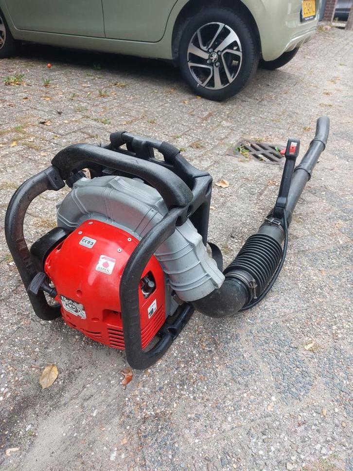 Robin FL500 - Rugbladblazer - Direct inzetbaar, Tuin en Terras, Bladblazers, Gebruikt, Ruggedragen, Benzine, Ophalen