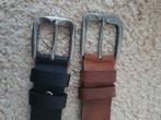 Leren riemen, lengte 95 cm, Kleding | Heren, Riemen en Ceinturen, Ophalen of Verzenden, Zo goed als nieuw, Zwart, 95 tot 105 cm
