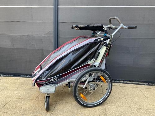 Thule Chariot CX1, Fietsen en Brommers, Fietsaccessoires | Aanhangers en Karren, Gebruikt, Kinderkar, Minder dan 20 kg, Vering