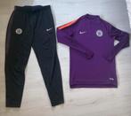 Manchester City Trainingspak 1/4 Zip, Verzenden, Paars, Nike, Zo goed als nieuw