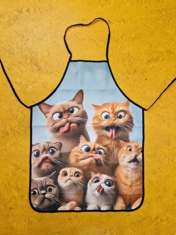 Grappig Nieuw  schort POES OF HOND beschikbaar voor biedingen