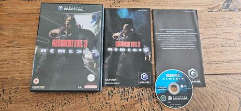 Resident Evil 3 Nemesis (compleet), Spelcomputers en Games, Games | Nintendo GameCube, Zo goed als nieuw, Ophalen of Verzenden