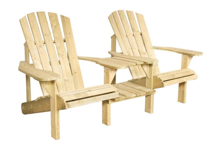 Canadian tete-a-tete stoel, Huis en Inrichting, Banken | Bankstellen, Zo goed als nieuw, Tweepersoons, 150 tot 200 cm, 75 tot 100 cm