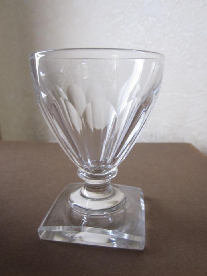 Prachtig kristal Val St Lambert aperitief glas Gondole, Antiek en Kunst, Antiek | Glas en Kristal, Verzenden
