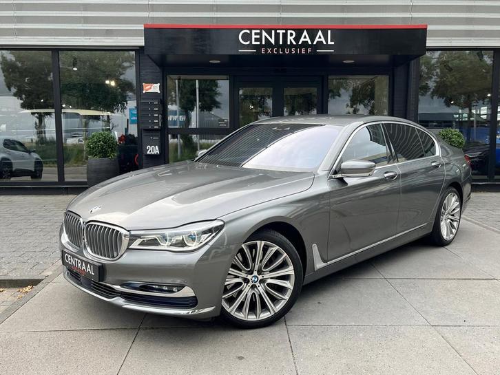 BMW 7-serie 750i xDrive Individual 450PK|Harman/Kardon|Massa, Auto's, BMW, Bedrijf, Te koop, 7-Serie, 360° camera, 4x4, ABS, Achteruitrijcamera