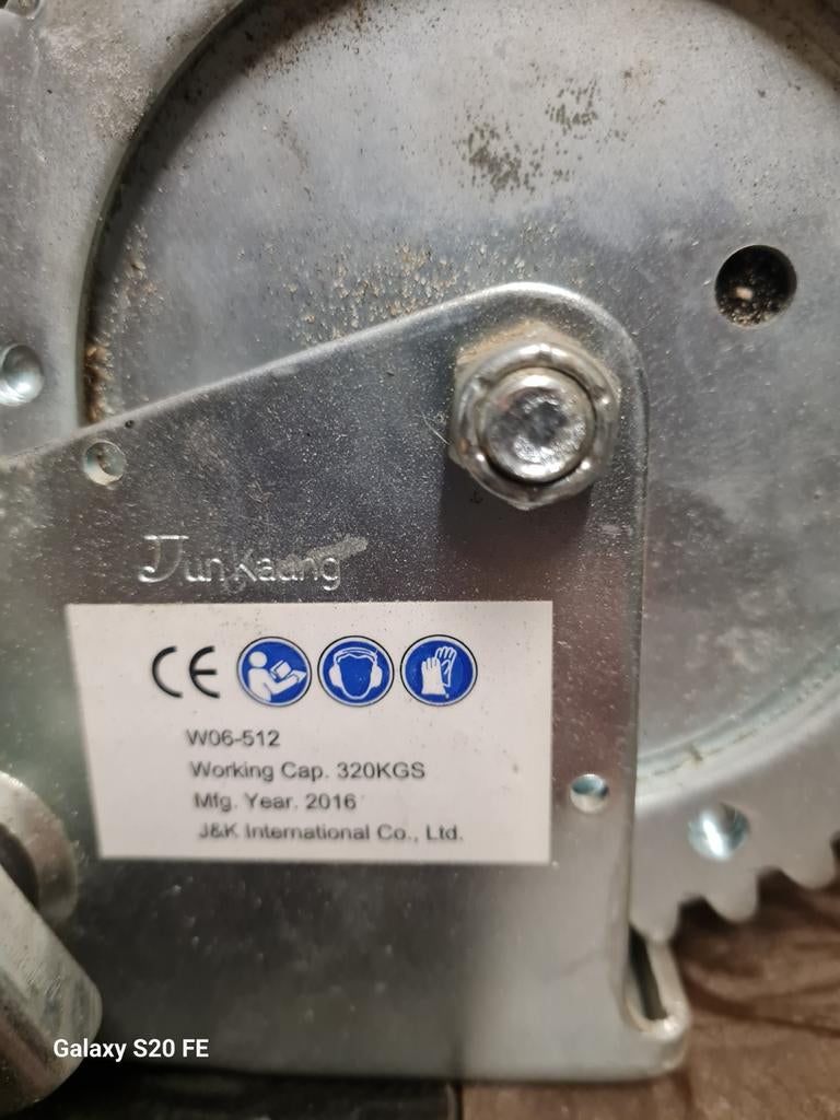 Handtakel / Handlier - 320KG, Ophalen, Gebruikt, Handmatig