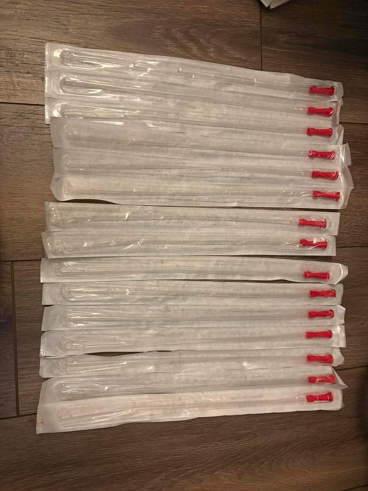 Partij van 15 nieuwe rectale sondes, Diversen, Verpleegmiddelen, Nieuw, Ophalen