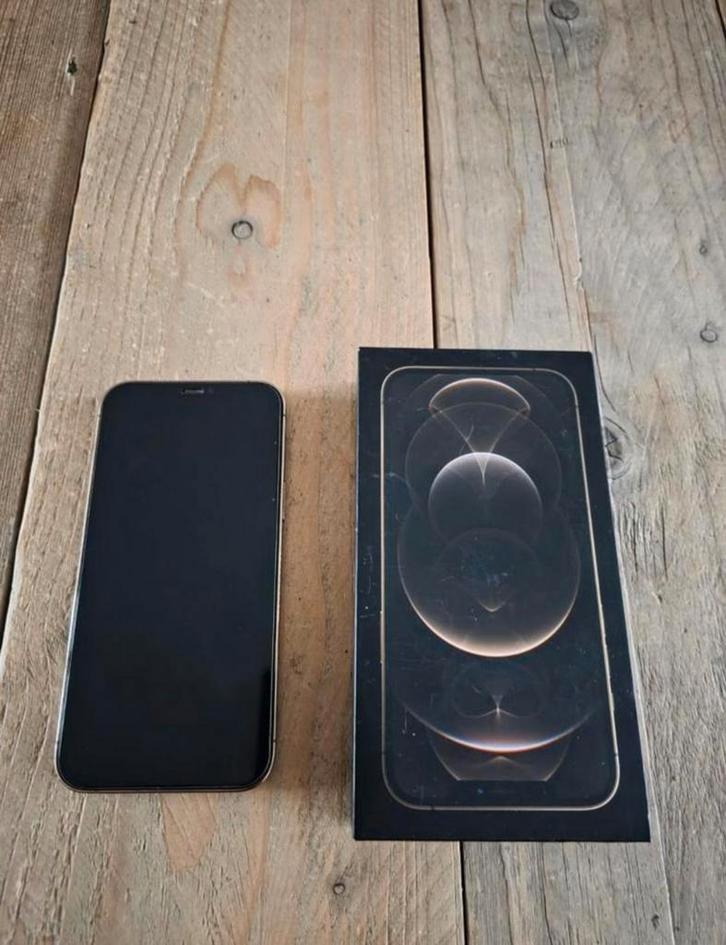 Iphone 12 Pro Max goud 128GB, Telecommunicatie, Mobiele telefoons | Apple iPhone, Zo goed als nieuw, 128 GB, iPhone 12 Pro Max