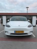 Tesla Model Y 2021 AWD LONG RANGE, Auto's, Automaat, Wit, Origineel Nederlands, Elektrisch