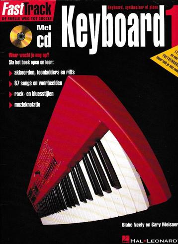 Fast Track Keyboard deel 1 met Cd en Songbook 1 Met CD  n beschikbaar voor biedingen