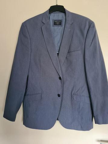 NIEUWSTAAT, mooie kwaliteit blauw colbert, maat 54 beschikbaar voor biedingen