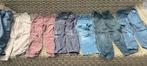 Pakket jeans/spijkerbroeken (3st) en stoffen broeken (3st), Ophalen of Verzenden, Gebruikt, Maat 128