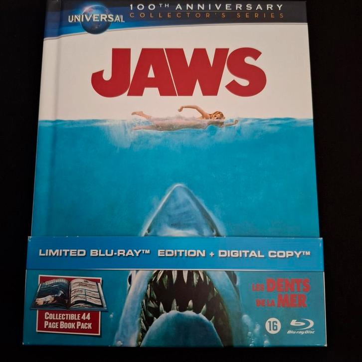 Jaws (1975) Digibook Blu-ray, Cd's en Dvd's, Blu-ray, Zo goed als nieuw, Avontuur, Ophalen of Verzenden