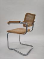 Cesca stoel S32 eetkamertoel stoel webbing Marcel Breuer, Huis en Inrichting, Stoelen, Ophalen, Bruin, ., Riet of Rotan