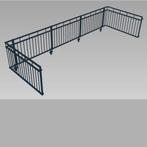vervaardiging van metalen leuningen en hekken, Doe-het-zelf en Verbouw, Ladders en Trappen, Ophalen of Verzenden, Nieuw, Minder dan 2 meter