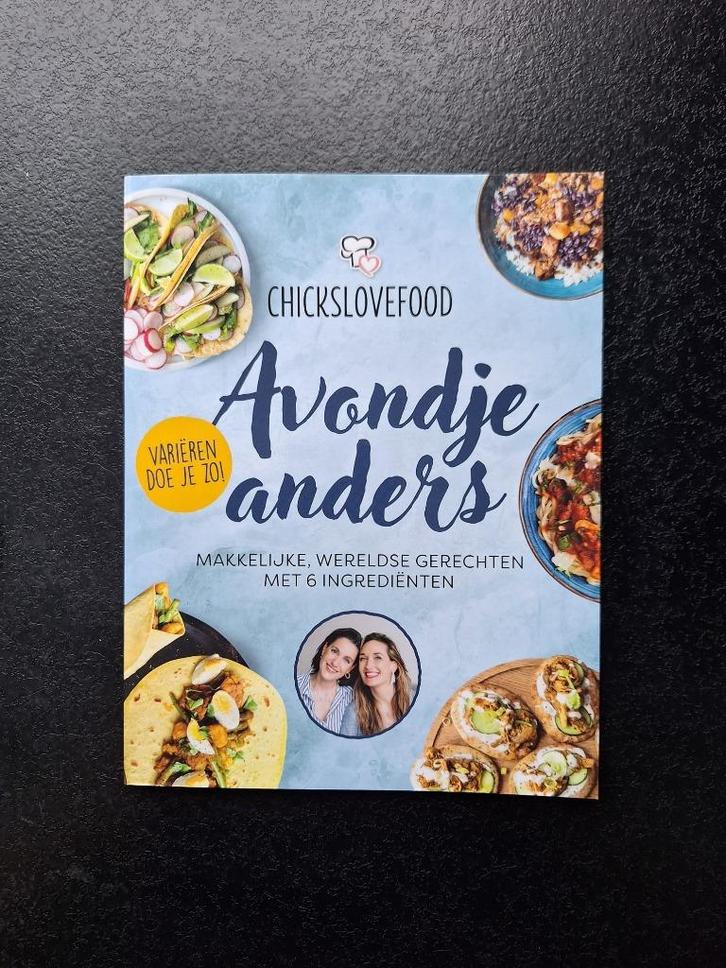 NIEUW receptenboek Avondje Anders, Chickslovefood, Boeken, Kookboeken, Nieuw, Ophalen of Verzenden