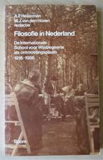 Filosofie in Nederland 1916-1986 (diverse auteurs), Boeken, Gelezen, Algemeen, Ophalen of Verzenden