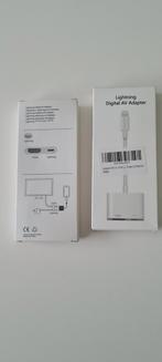 Lightning Digital AV Adapter 2x, Ophalen of Verzenden, Nieuw, Minder dan 2 meter, Overige kabels