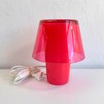 IKEA Gavik | vintage roze paddenstoel lamp, Ophalen of Verzenden, Modern, Minder dan 50 cm, Glas