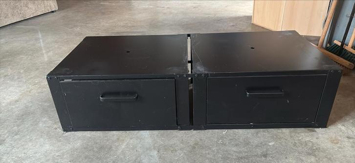 Wasmachine/Droger Verhoger met 2 Lades - 127x57x31cm, Huis en Inrichting, Kasten | Dressoirs, Gebruikt, 100 tot 150 cm, 50 tot 75 cm