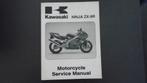 Kawasaki werkplaatshandboek Ninja ZX-9R, Motoren, Handleidingen en Instructieboekjes, Kawasaki