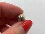 X644 Pandora zilveren stopper bedel rond, Pandora, Ophalen of Verzenden, X, Zilver