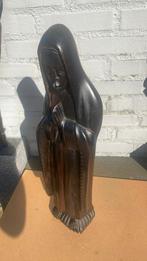 Mooi houten maria beeld 53 centimeter hoog, Ophalen of Verzenden