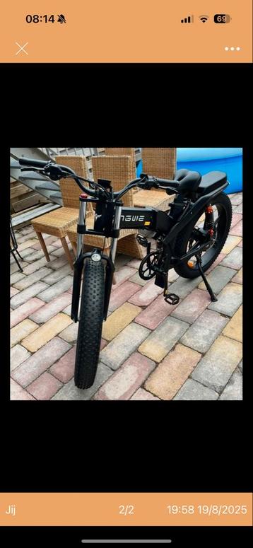 Nieuwe Fatbike - Stoere E-bike! beschikbaar voor biedingen