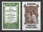 Frans Andorra 1985 EUROPA CEPT muziek postfris CAT 20 euro, Verzenden, Overige landen, Postfris