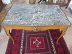 Lodewijk XVI stijl salontafel met marmer blad en ornamenten, Antiek en Kunst, Antiek | Meubels | Tafels, Ophalen
