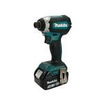 Makita DTD153 Accuslagmoersleutel 18V (2018) GEBRUIKT + BL18, Doe-het-zelf en Verbouw, Gereedschap | Boormachines, Makita, Zo goed als nieuw