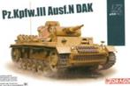 DRAGON 1:72 PANZER III AUSF N DAK, Nieuw, Overige merken, 1:50 of kleiner, Tank