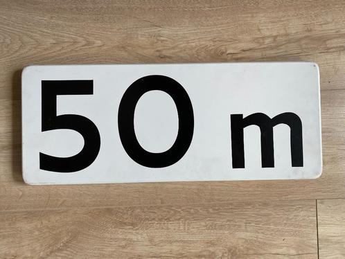 verzameling diverse verkeersbord onderbord met afstanden, Verzamelen, Merken en Reclamevoorwerpen, Gebruikt, Overige typen, Ophalen of Verzenden