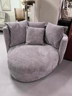 Passe partout lounge chair plectrum - stof: dolly ash grey, Ophalen, 100 tot 125 cm, Zo goed als nieuw, 100 tot 125 cm